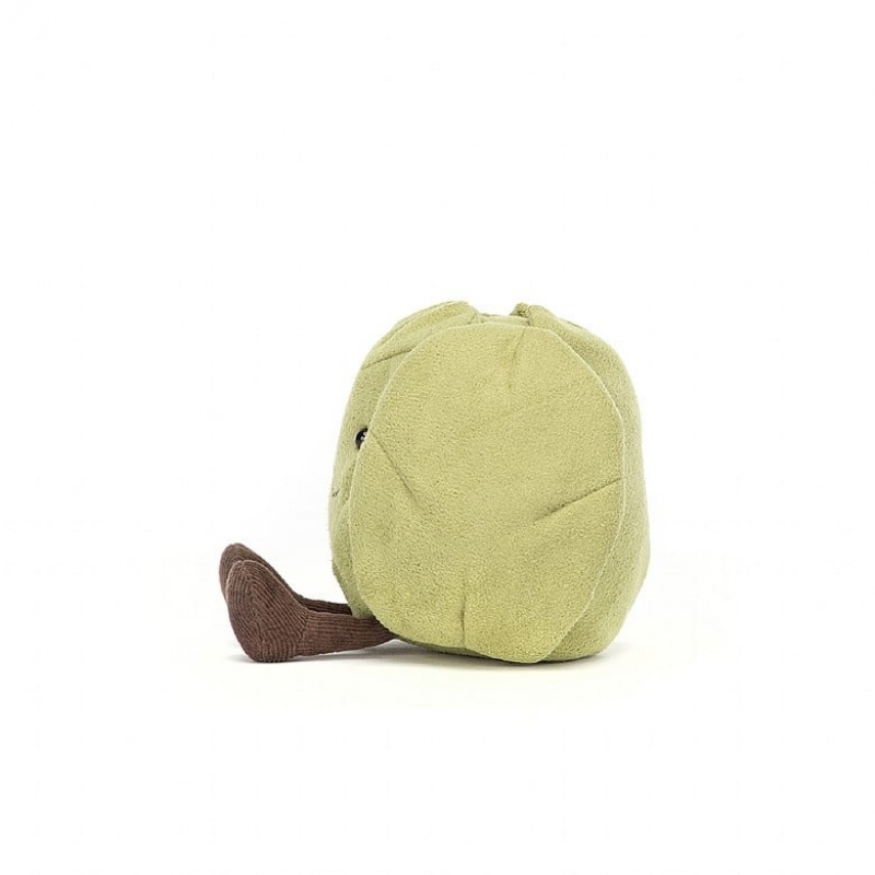 Jellycat Amuseable Brussels Sprout 11 CM X 10 CM, Jellycat USA | CI3801925