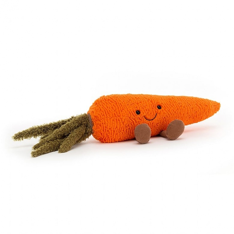 Jellycat Amuseable Carrot 18 CM X 32 CM, Jellycat USA | KW5091784