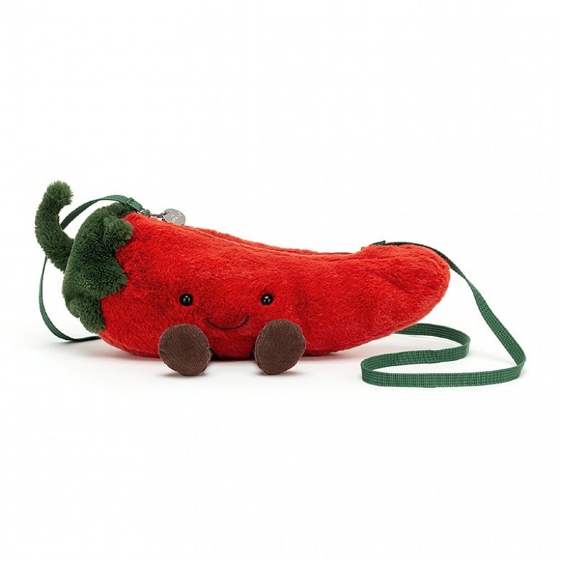 Jellycat Amuseable Chilli Bag 16 CM X 31 CM, Jellycat USA | JP8513207