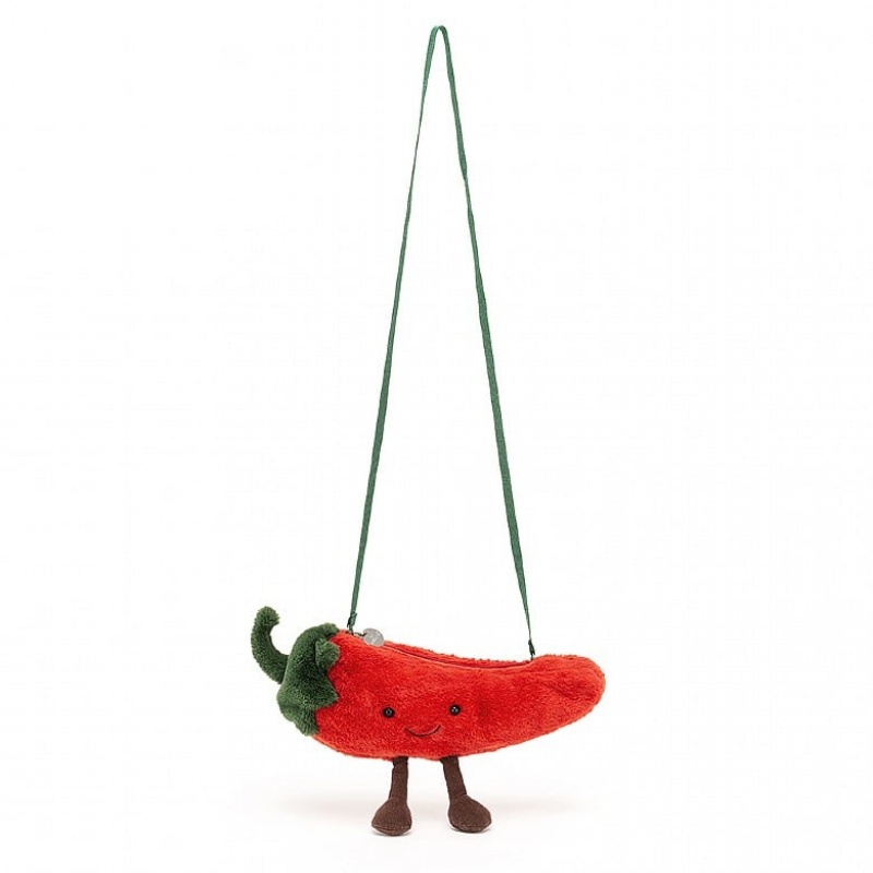 Jellycat Amuseable Chilli Bag 16 CM X 31 CM, Jellycat USA | JP8513207