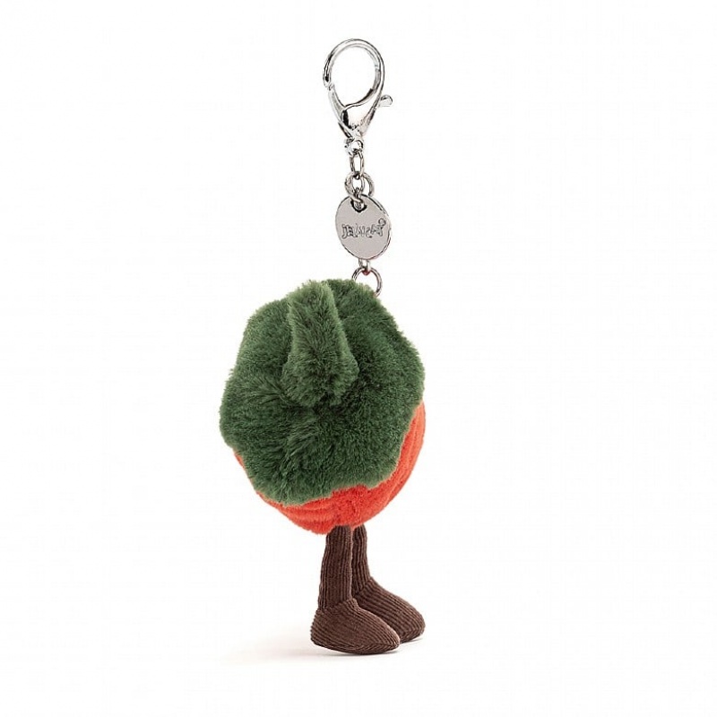 Jellycat Amuseable Chilli Bag Charm 8 CM X 13 CM, Jellycat USA | YH2453679