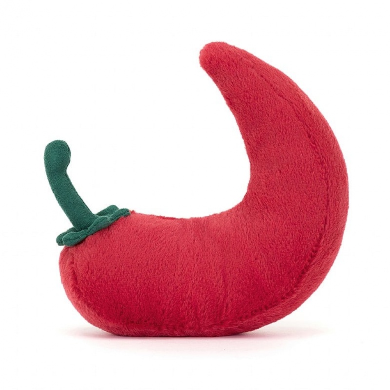 Jellycat Amuseable Chilli Pepper 17 CM X 13 CM, Jellycat USA | ZR2159348