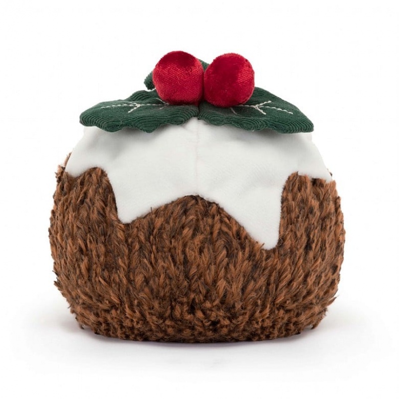 Jellycat Amuseable Christmas Pudding 17 CM X 13 CM, Jellycat USA | FD7642851