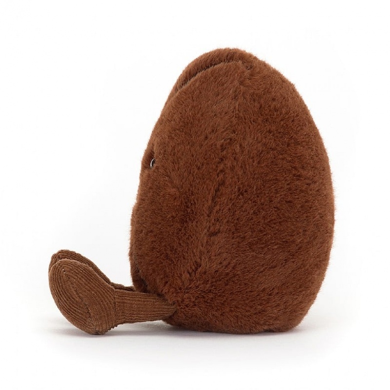 Jellycat Amuseable Coffee Bean 13 CM X 8 CM, Jellycat USA | BV0387469