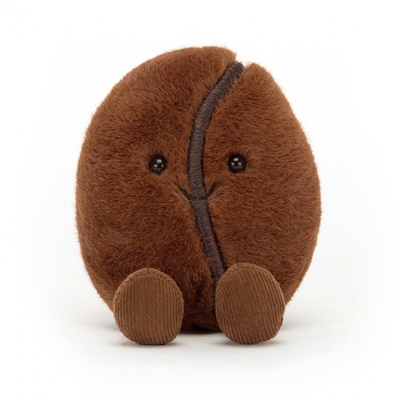 Jellycat Amuseable Coffee Bean 13 CM X 8 CM, Jellycat USA | BV0387469