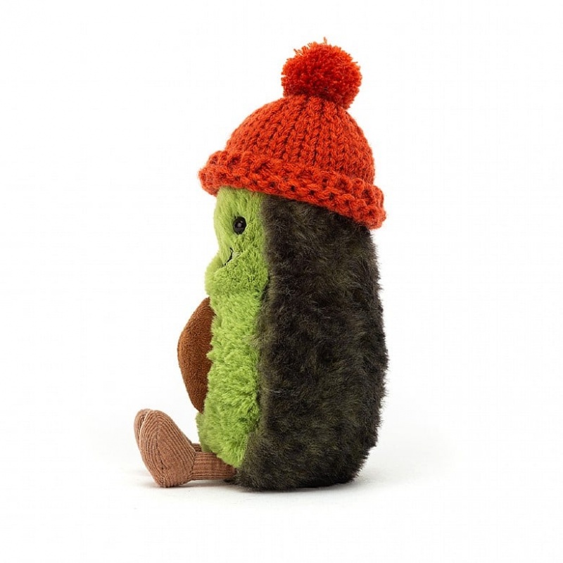 Jellycat Amuseable Cozi Avocado Papaya 15 CM X 8 CM, Jellycat USA | MH5740982