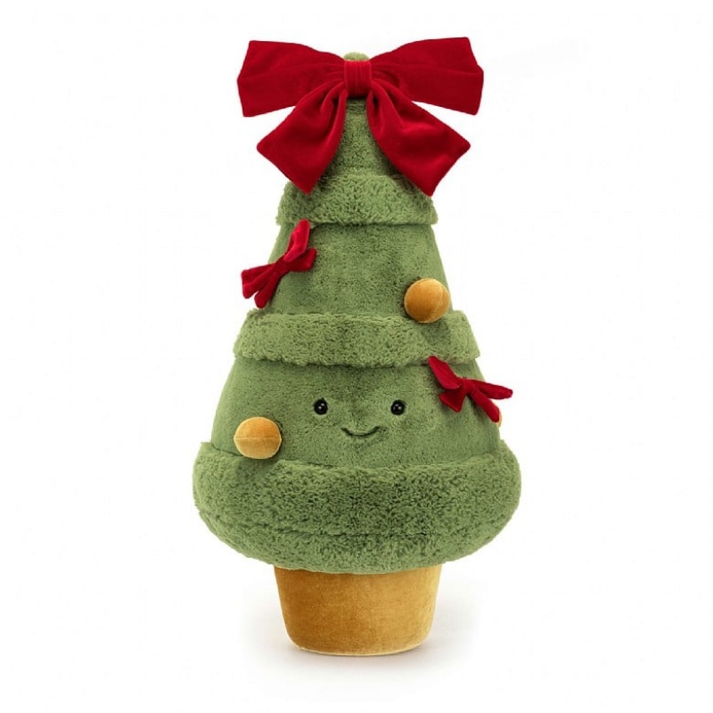 Jellycat Amuseable Decorated Christmas Tree 55 CM X 15 CM, Jellycat USA | EP9864735