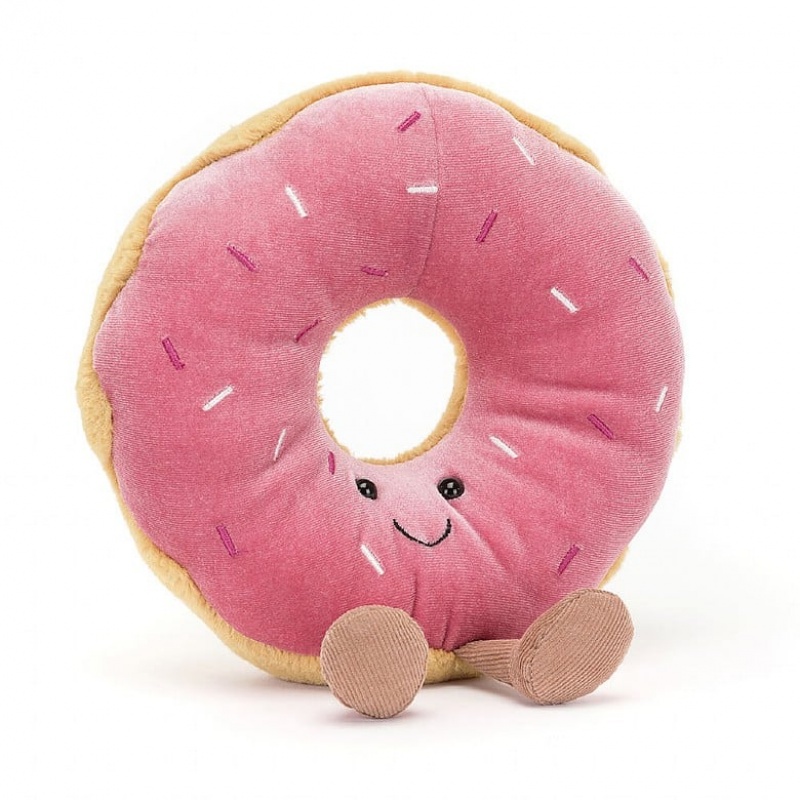 Jellycat Amuseable Doughnut 18 CM X 17 CM, Jellycat USA | LZ3564812