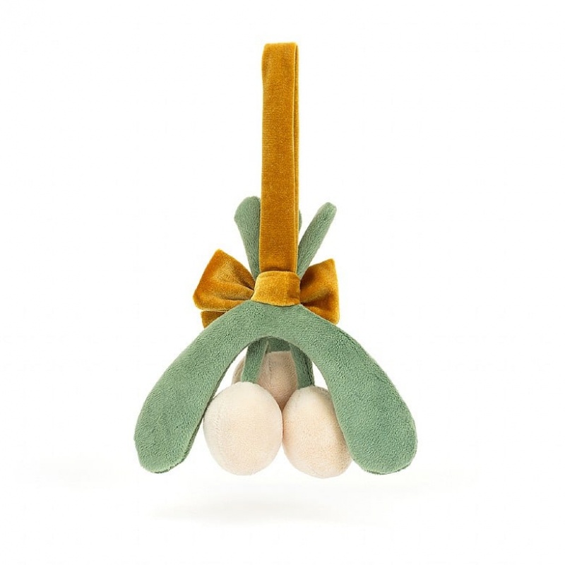 Jellycat Amuseable Mistletoe 17 CM X 19 CM, Jellycat USA | IL5618903