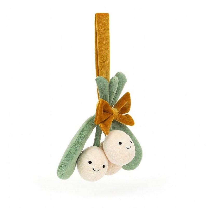 Jellycat Amuseable Mistletoe 17 CM X 19 CM, Jellycat USA | IL5618903