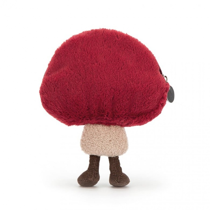 Jellycat Amuseable Mushroom Pouch 10 CM X 13 CM, Jellycat USA | JR7518496