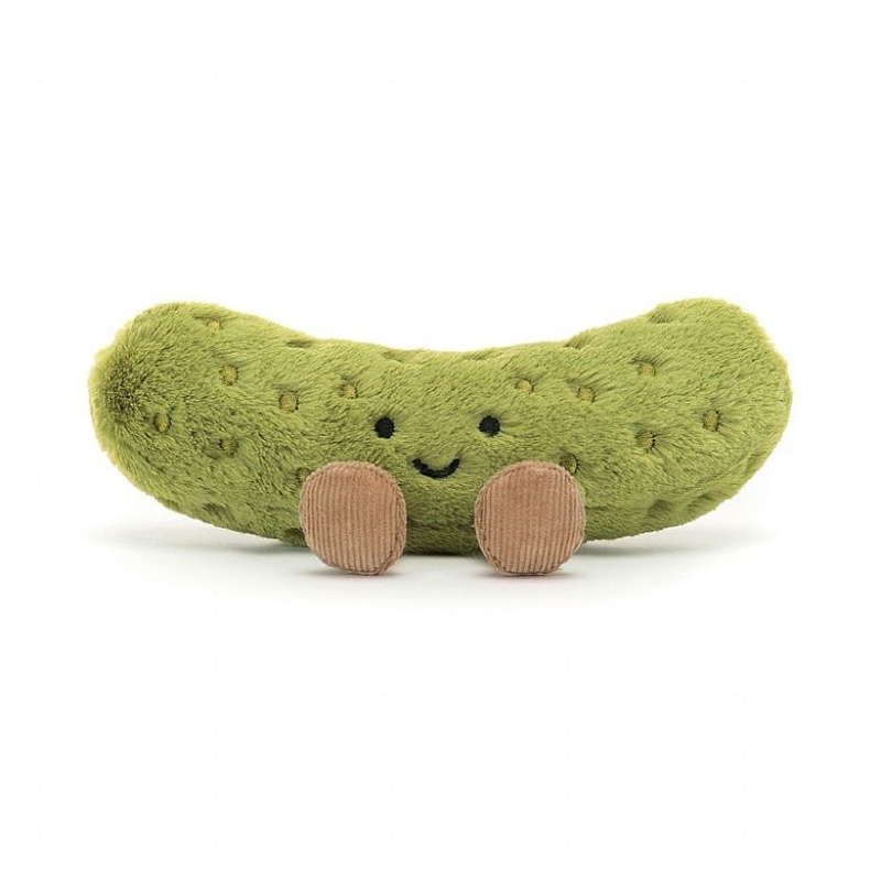 Jellycat Amuseable Pickle 8 CM X 15 CM, Jellycat USA | UE9563104