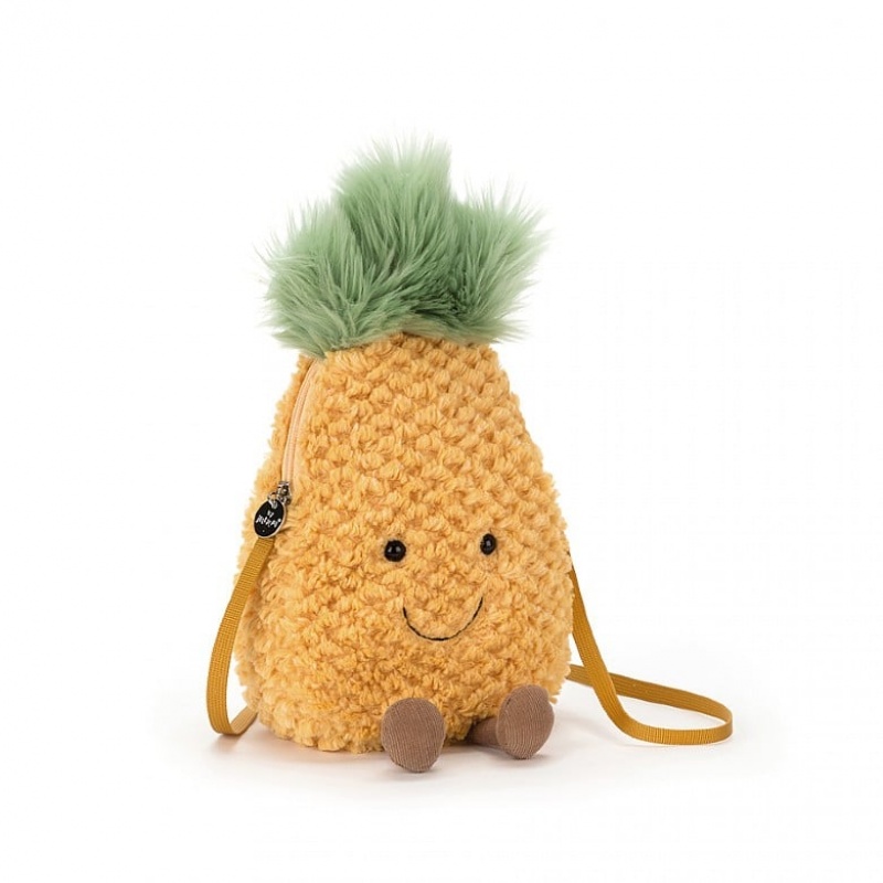 Jellycat Amuseable Pineapple Bag 33 CM X 17 CM, Jellycat USA | SF3091256