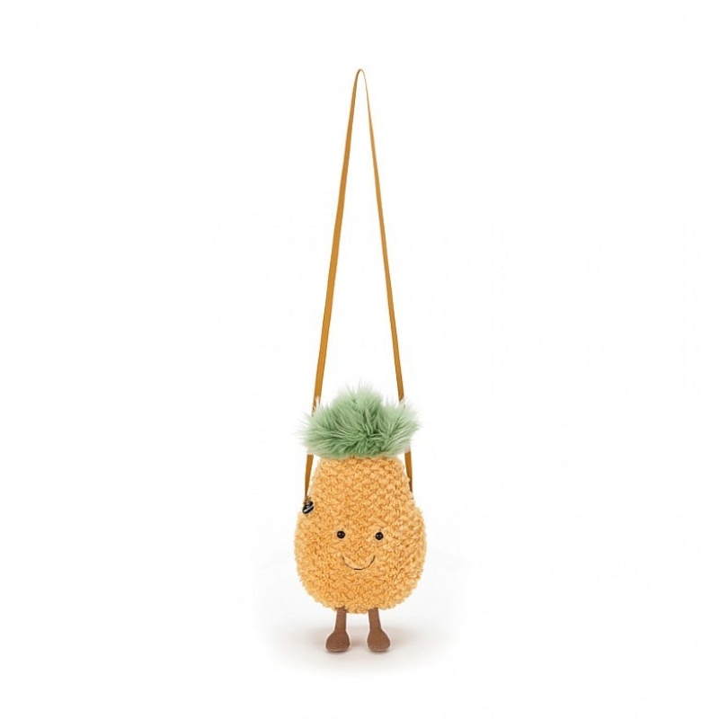 Jellycat Amuseable Pineapple Bag 33 CM X 17 CM, Jellycat USA | SF3091256