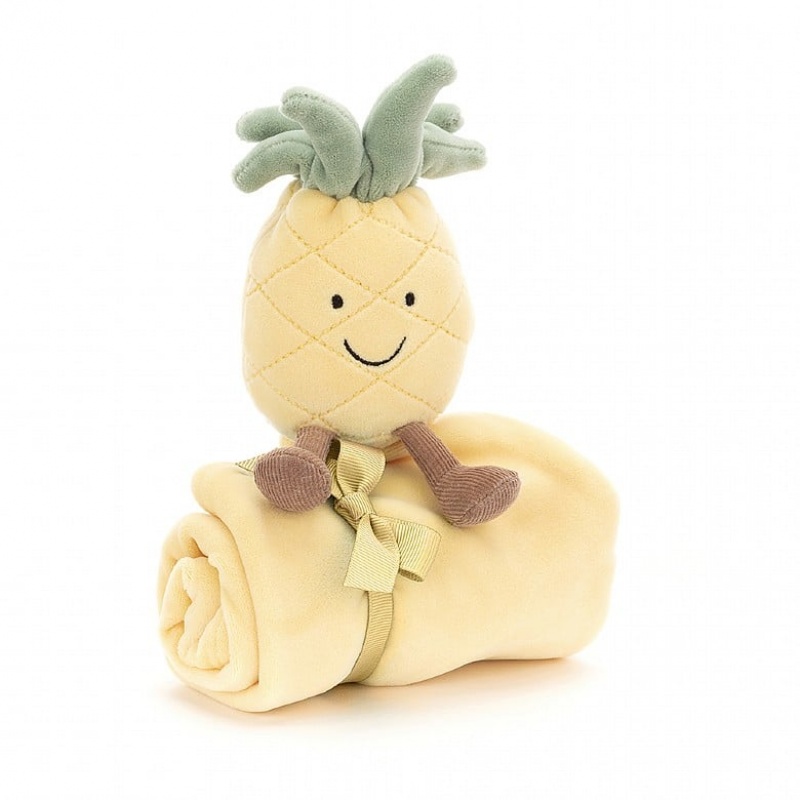 Jellycat Amuseable Pineapple Soother 34 CM X 34 CM, Jellycat USA | OD9382741