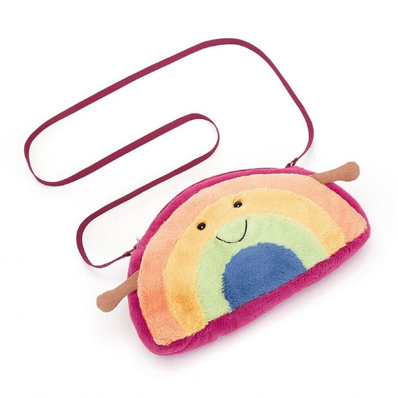 Jellycat Amuseable Rainbow Bag 13 CM X 25 CM, Jellycat USA | UZ5641987