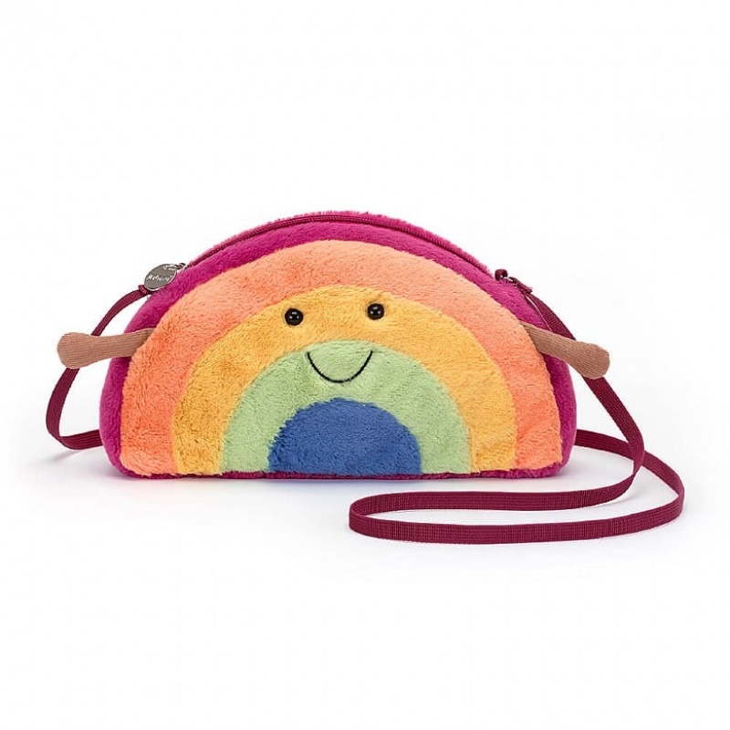 Jellycat Amuseable Rainbow Bag 13 CM X 25 CM, Jellycat USA | UZ5641987