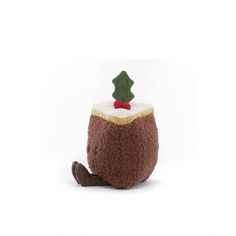 Jellycat Amuseable Slice of Christmas Cake 10 CM X 12 CM, Jellycat USA | OB8650139