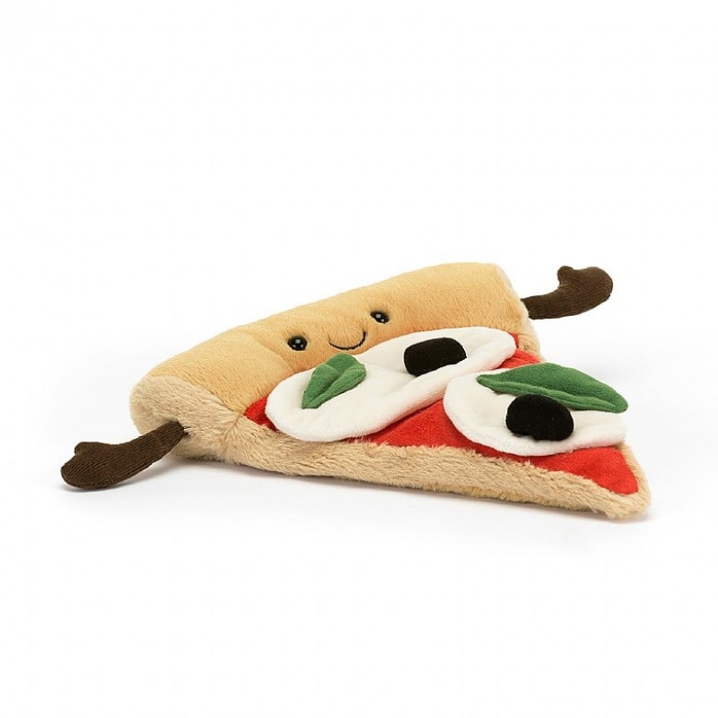 Jellycat Amuseable Slice of Pizza 5 CM X 19 CM, Jellycat USA | LI4683709