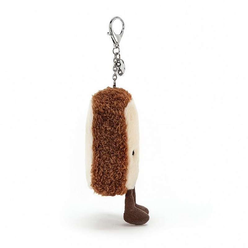 Jellycat Amuseable Toast Bag Charm 14 CM X 10 CM, Jellycat USA | PM0957142