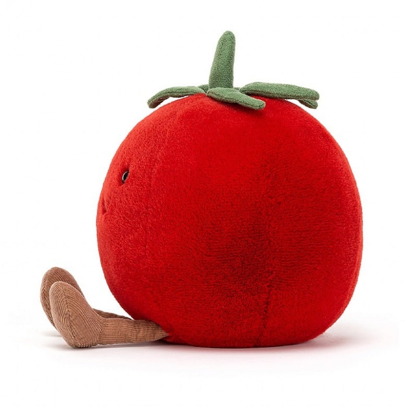 Jellycat Amuseable Tomato 17 CM X 14 CM, Jellycat USA | YC7369510