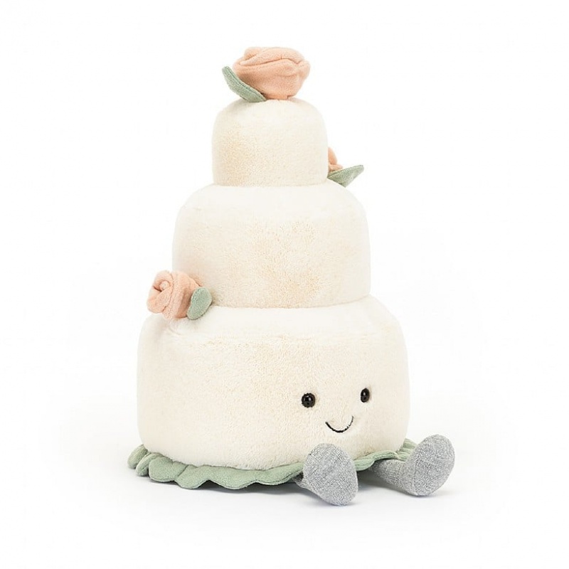 Jellycat Amuseable Wedding Cake 28 CM X 19 CM, Jellycat USA | CJ1406382