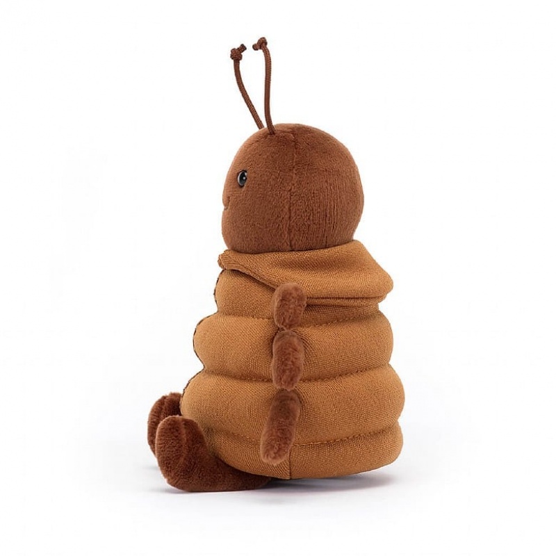 Jellycat Anoraknid Brown Spider 13 CM X 10 CM, Jellycat USA | CS4527310