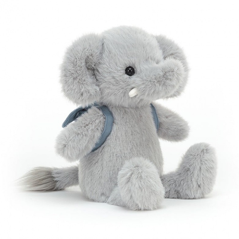 Jellycat Backpack Elephant 22 CM X 10 CM, Jellycat USA | XO6794120