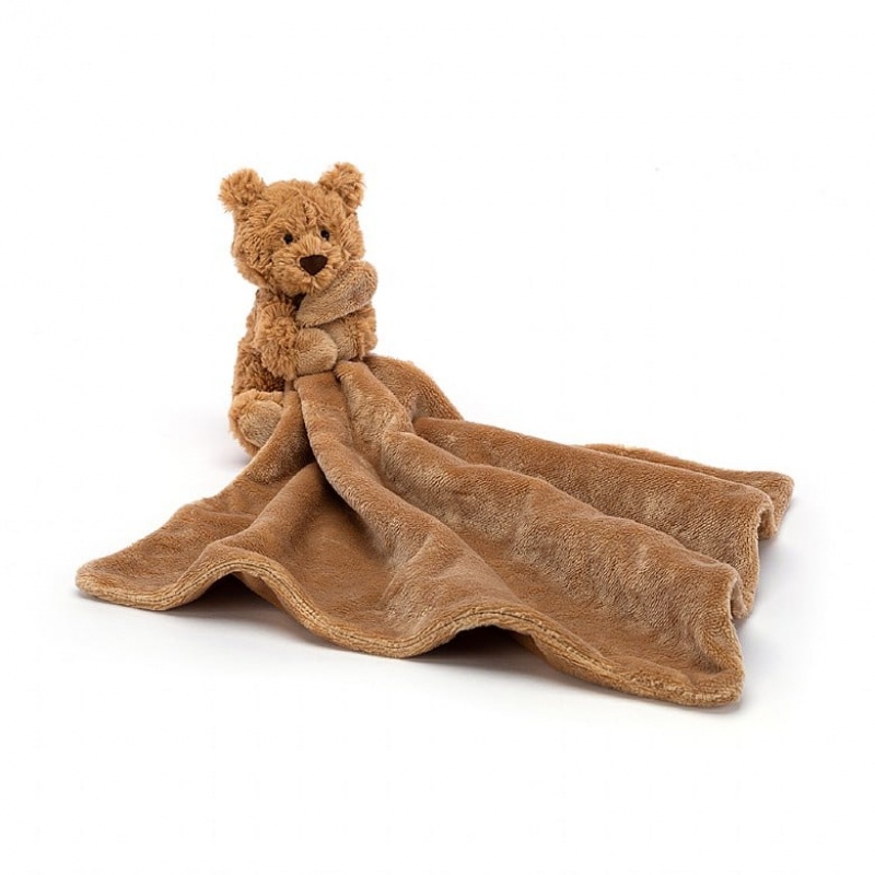 Jellycat Bartholomew Bear Soother 34 CM X 34 CM, Jellycat USA | CK3495068