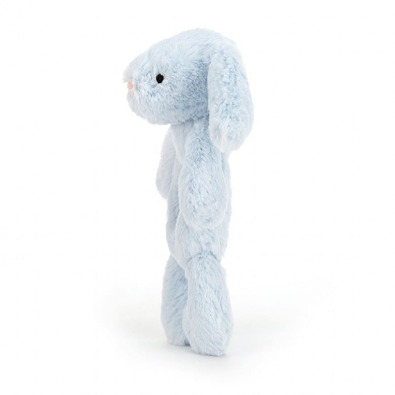 Jellycat Bashful Blue Bunny Grabber 18 CM X 7 CM, Jellycat USA | TV1786439