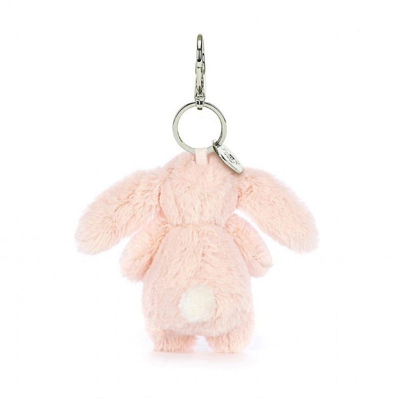 Jellycat Bashful Blush Bunny Bag Charm 17 CM X 3 CM, Jellycat USA | AT8670125