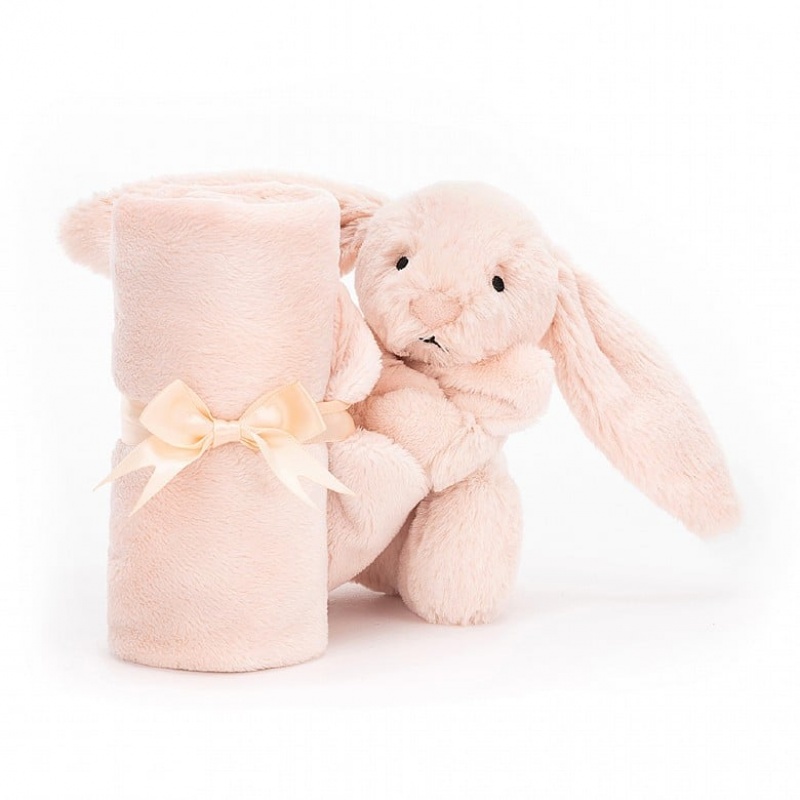 Jellycat Bashful Blush Bunny Soother 34 CM X 34 CM, Jellycat USA | DL6927501