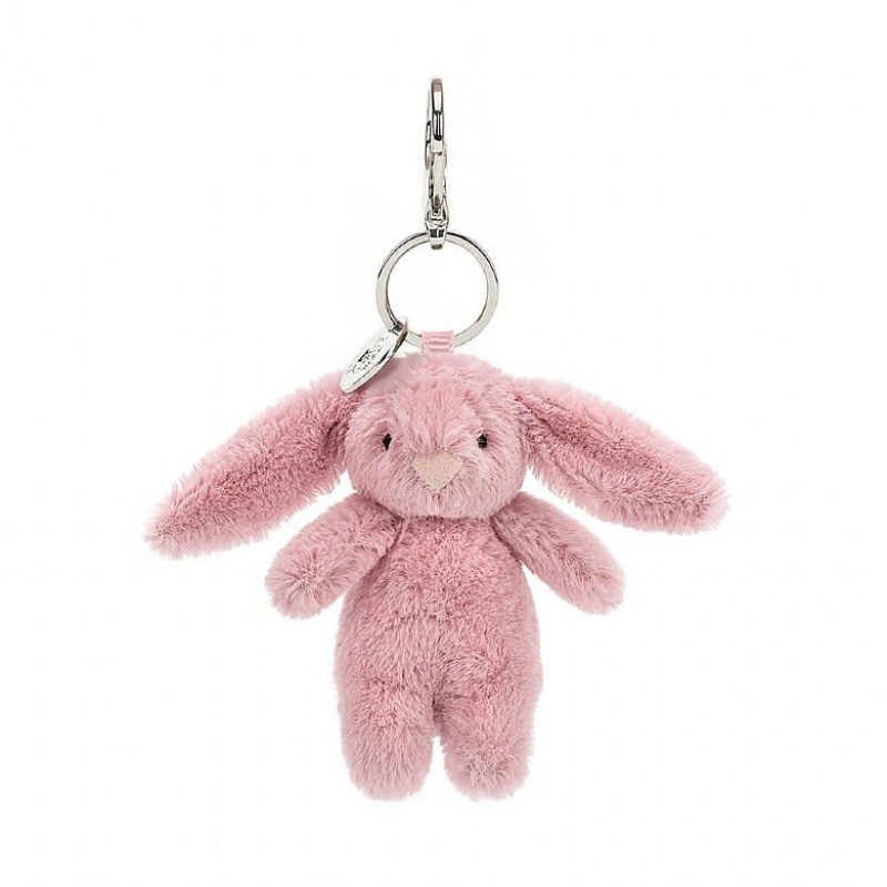 Jellycat Bashful Bunny Tulip Bag Charm 17 CM X 3 CM, Jellycat USA | IO3815924