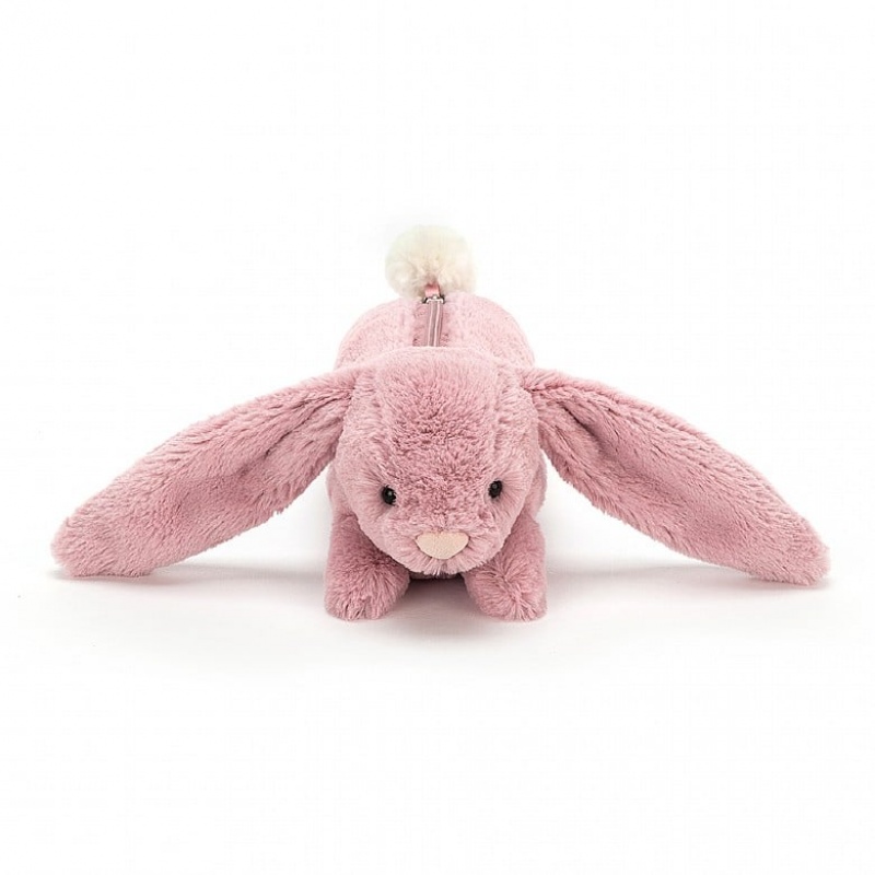 Jellycat Bashful Bunny Tulip Long Bag 7 CM X 24 CM, Jellycat USA | DT9375284