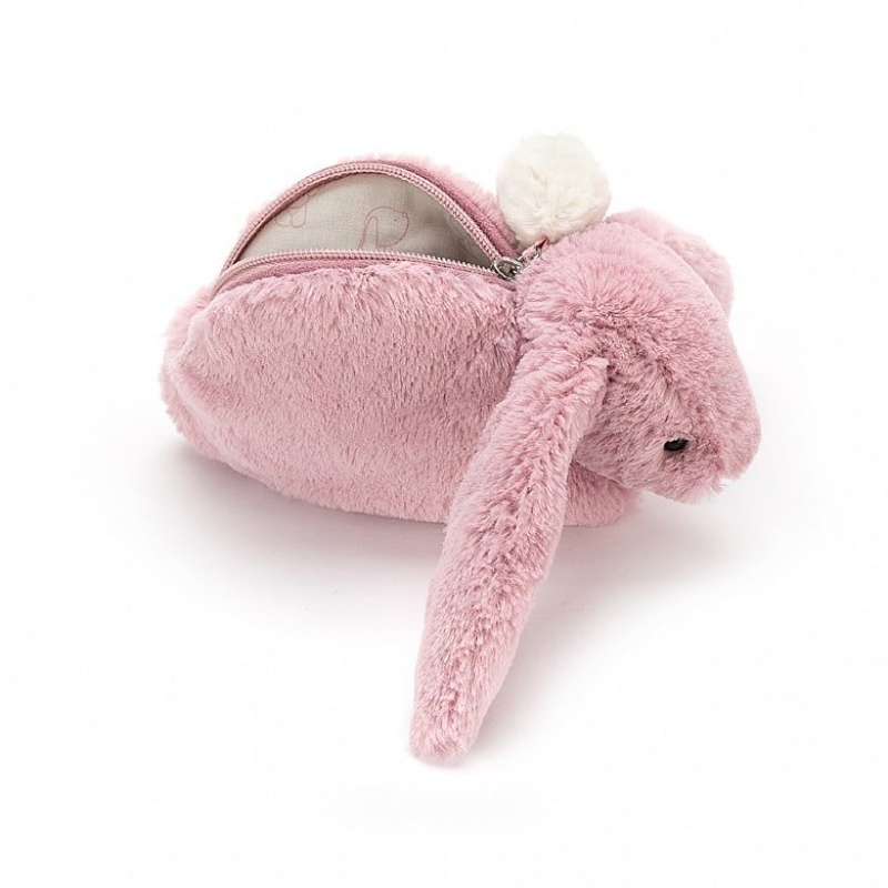 Jellycat Bashful Bunny Tulip Pouch 10 CM X 5 CM, Jellycat USA | KQ6538470