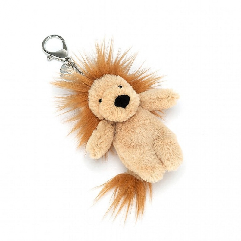 Jellycat Bashful Lion Bag Charm 8 CM X 4 CM, Jellycat USA | XY3914567