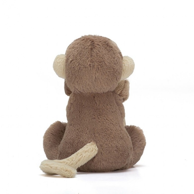 Jellycat Bashful Monkey Soother 34 CM X 34 CM, Jellycat USA | WU2480763