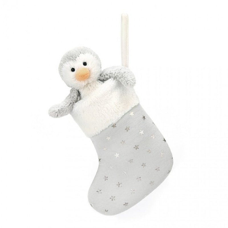 Jellycat Bashful Penguin Stocking 23 CM X 8 CM, Jellycat USA | KB1956708