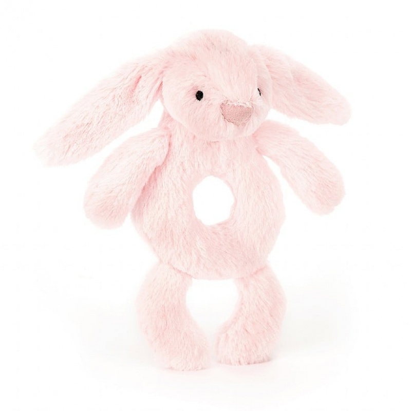 Jellycat Bashful Pink Bunny Grabber 18 CM X 7 CM, Jellycat USA | ZH3897421