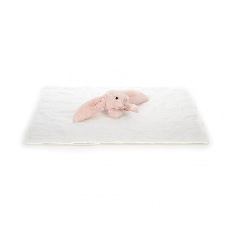 Jellycat Bashful Pink Bunny Muslin Soother 40 CM X 5 CM, Jellycat USA | WV7639081