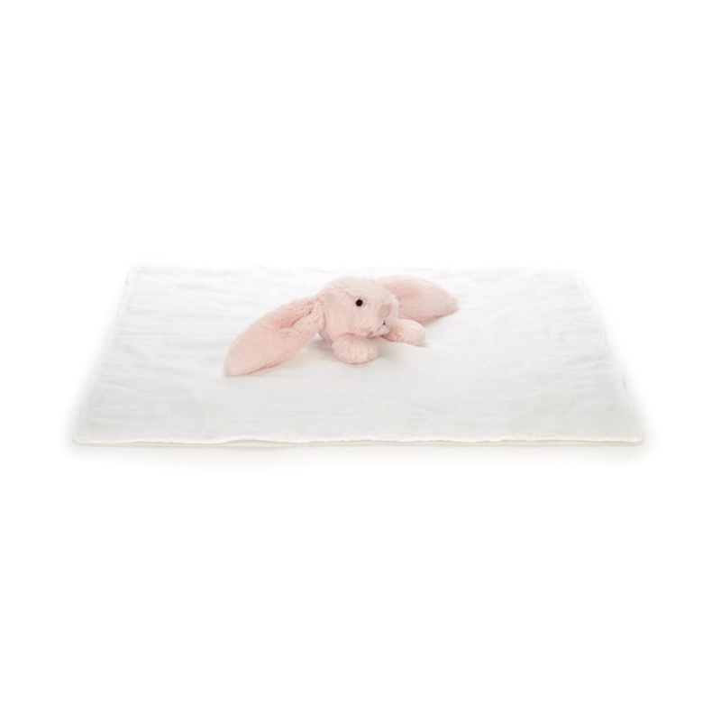 Jellycat Bashful Pink Bunny Muslin Soother 40 CM X 5 CM, Jellycat USA | WV7639081