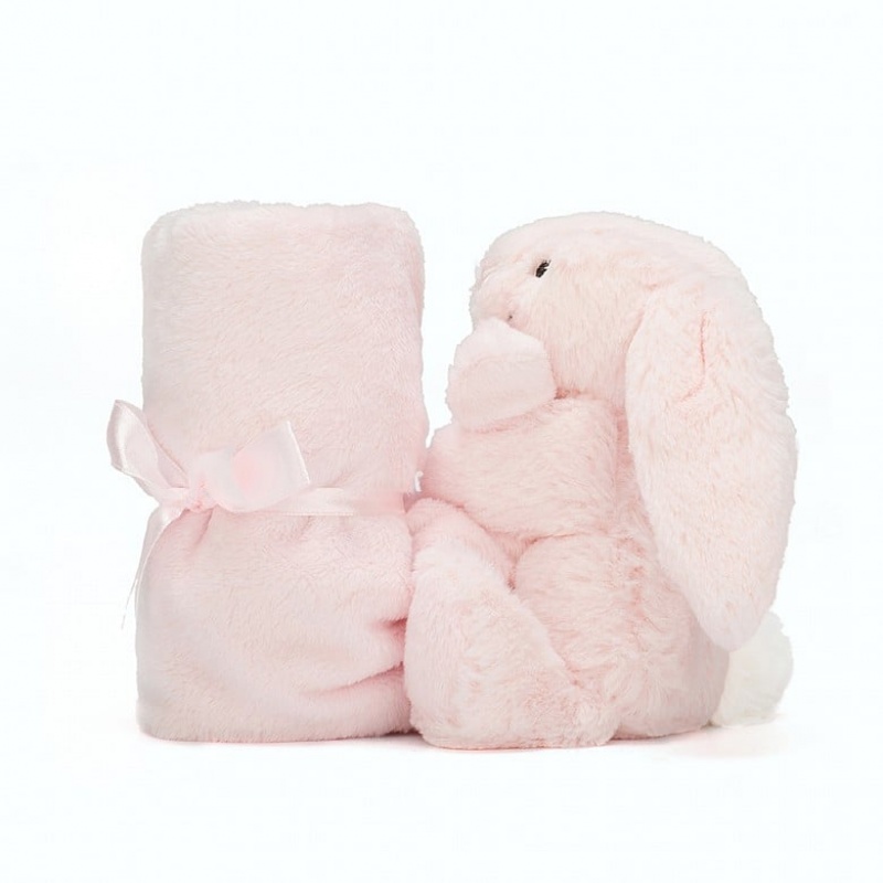 Jellycat Bashful Pink Bunny Soother 34 CM X 34 CM, Jellycat USA | MR8915023