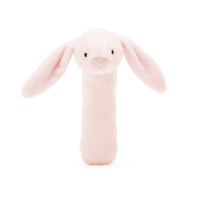 Jellycat Bashful Pink Bunny Squeaker Toy 14 CM, Jellycat USA | VA2985634