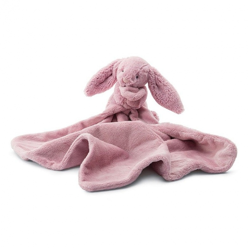 Jellycat Bashful Tulip Bunny Soother 13 CM X 7 CM, Jellycat USA | CS2598647