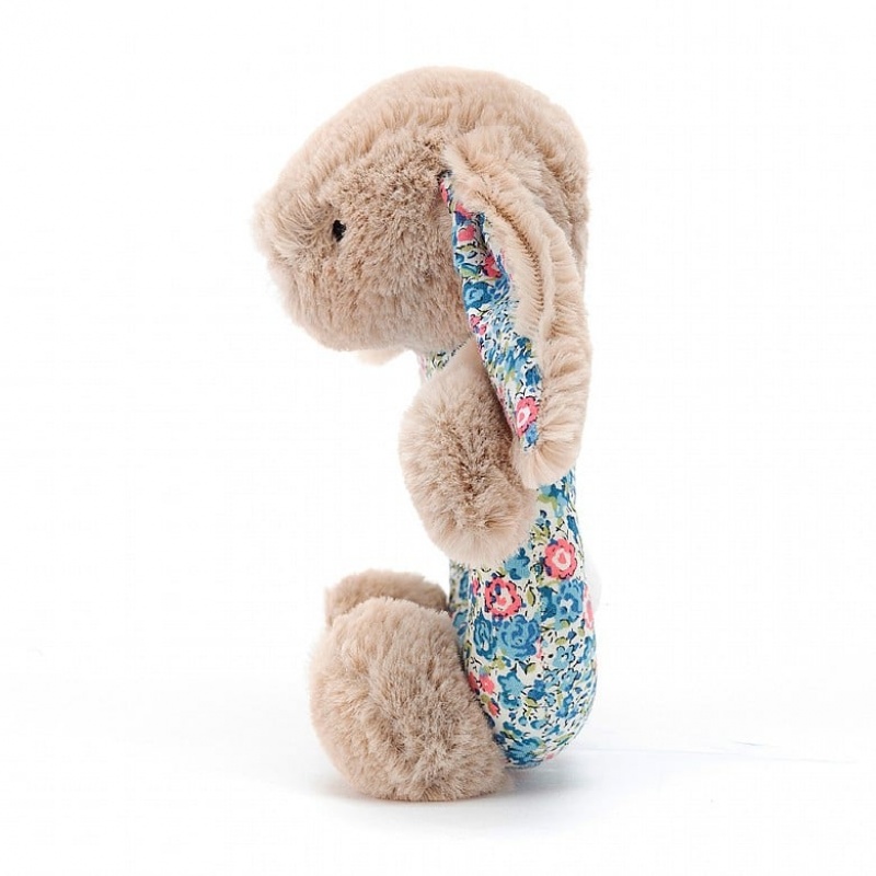 Jellycat Blossom Beige Bunny Grabber 13 CM X 8 CM, Jellycat USA | MS6732415