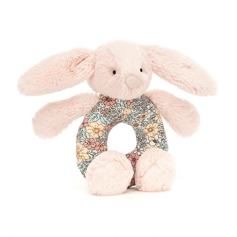 Jellycat Blossom Blush Bunny Grabber 14 CM X 12 CM, Jellycat USA | IM3218597