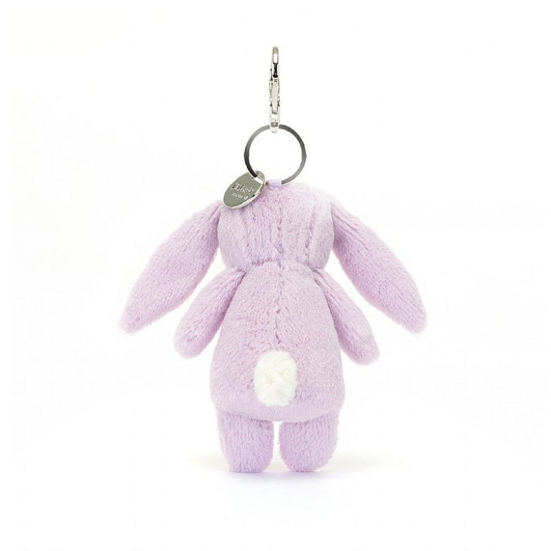 Jellycat Blossom Jasmine Bunny Bag Charm 17 CM X 4 CM, Jellycat USA | LV3467850