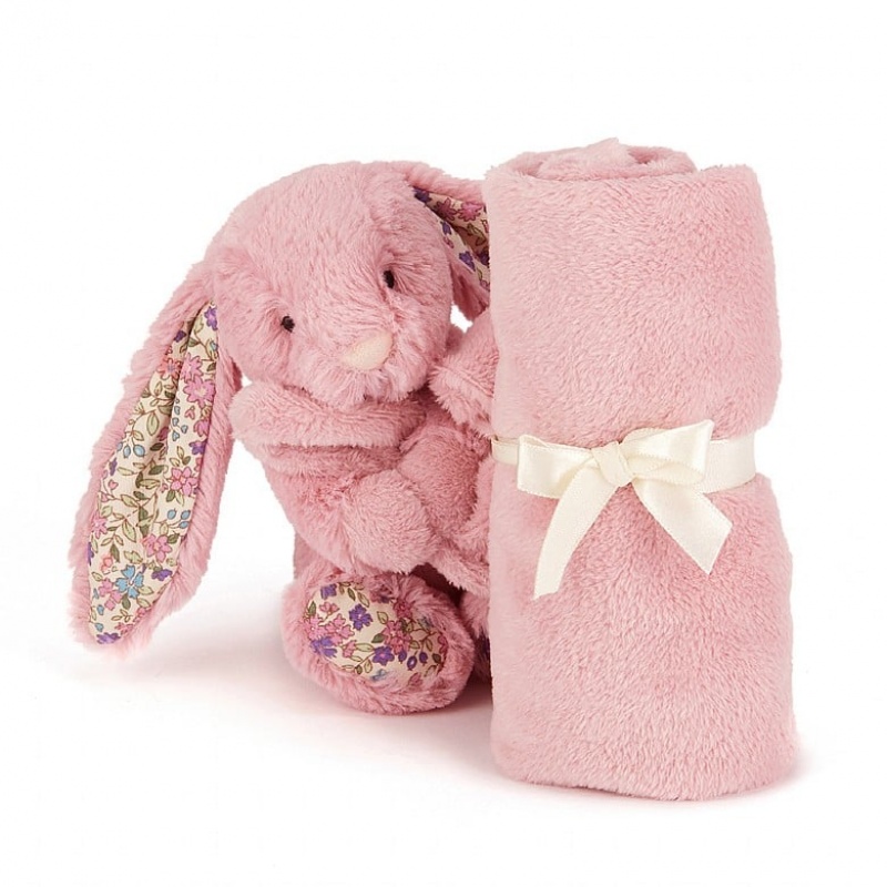 Jellycat Blossom Tulip Bunny Soother 34 CM X 34 CM, Jellycat USA | RL3716209