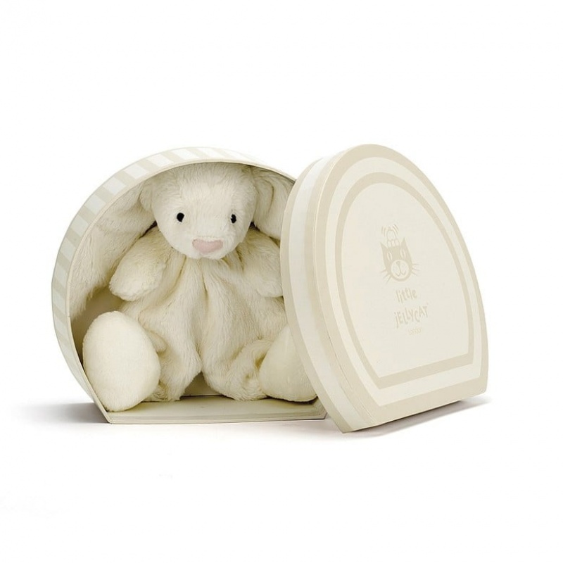 Jellycat Boubou Cream Bunny Soother 22 CM, Jellycat USA | MJ4058963