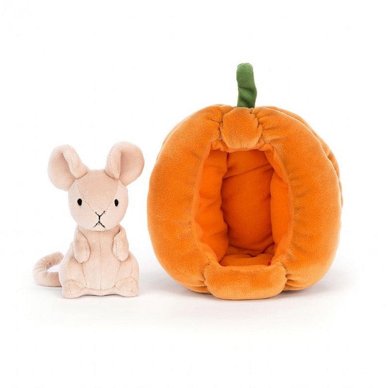 Jellycat Brambling Mouse 18 CM X 13 CM, Jellycat USA | CQ1342678